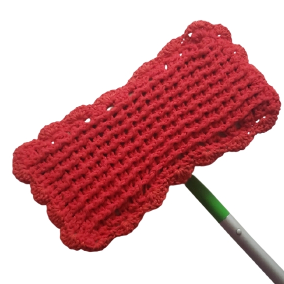 Handmade Reuseable Cotton Kitchen Mop Cover - Picture 3 of 5